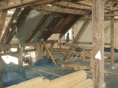 Projektfoto Bestandsumbau mit neuem Treppenturm